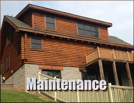  Botetourt County, Virginia Log Home Maintenance