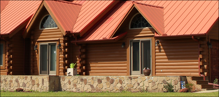 Log Home Sealing in Botetourt County, Virginia